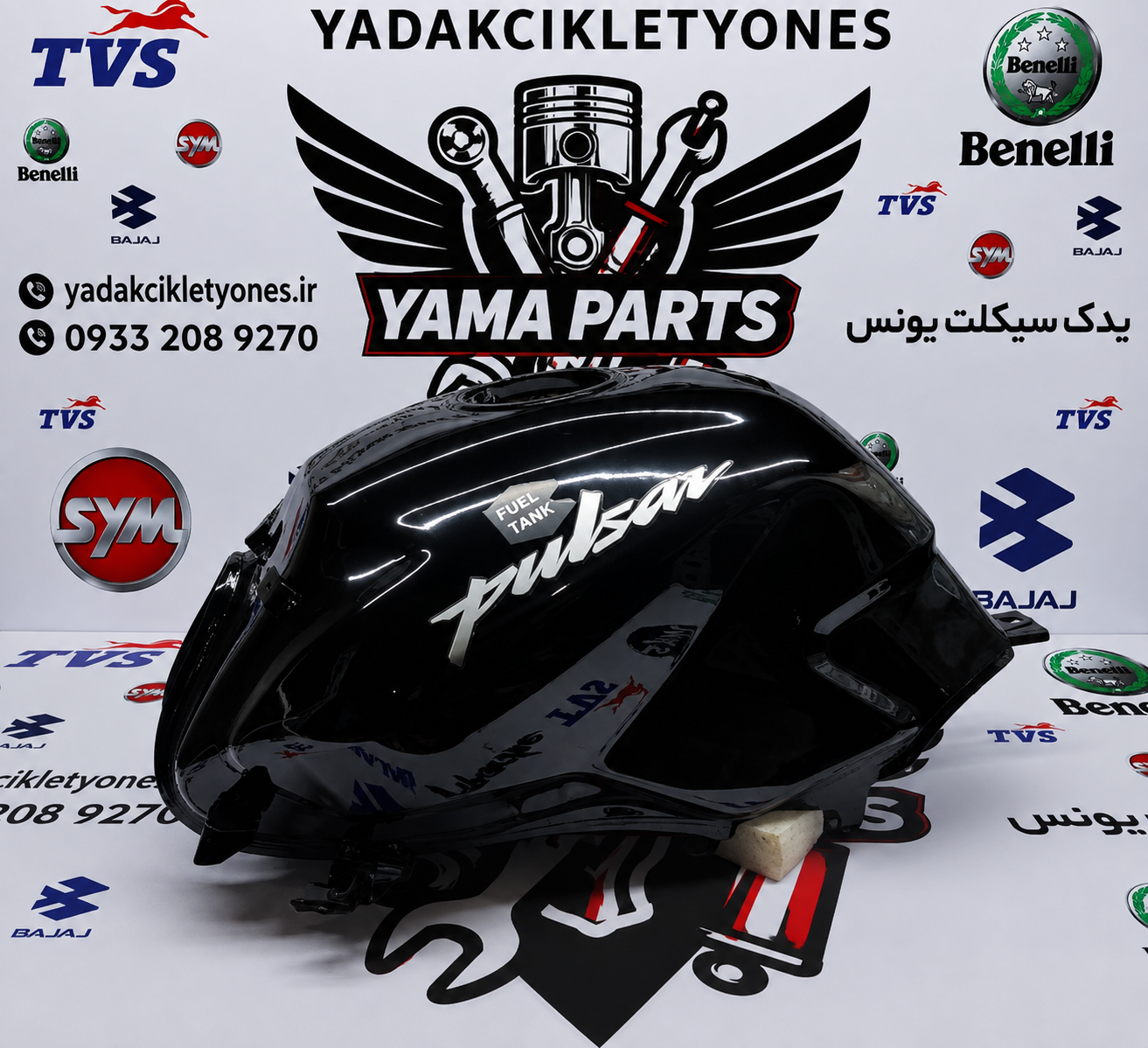 باک پالس 135 مشکی